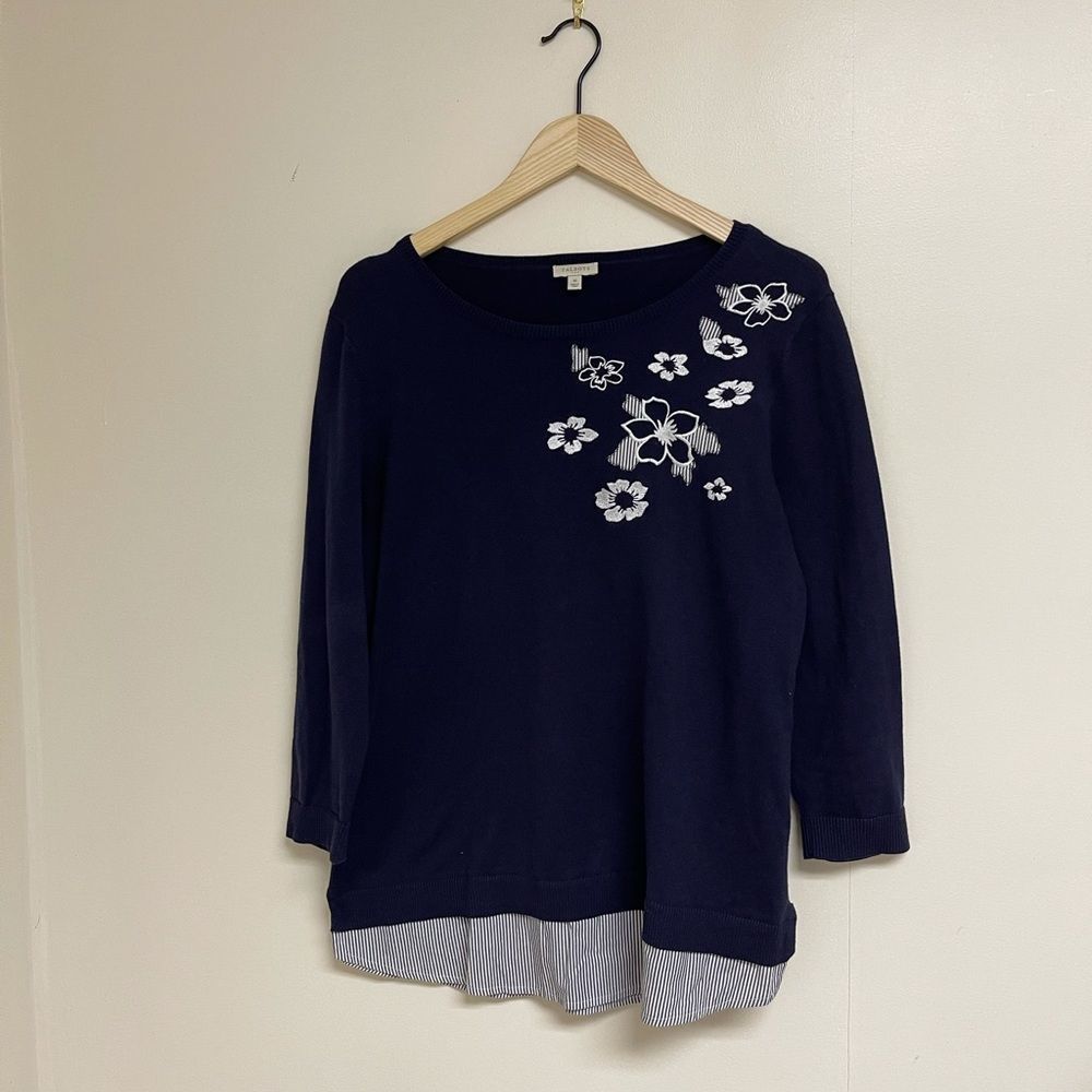 Talbots 3/4 sleeve Sweater Size M